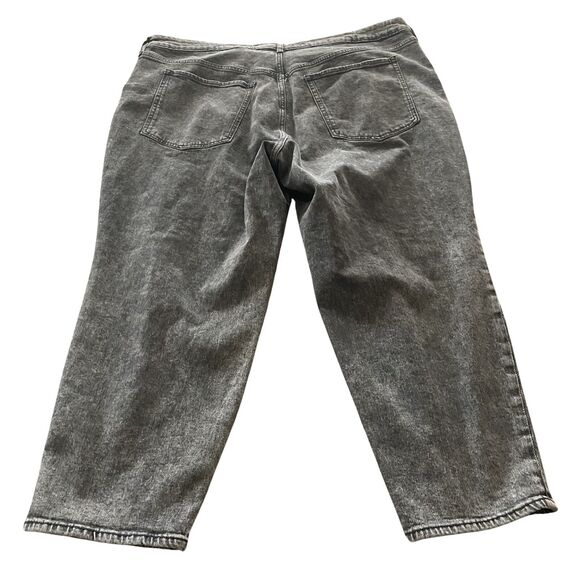 Old Navy Jeans Women's Plus 24 Black O.G. Straight High Rise Secret Slim Pockets - Picture 2 of 14